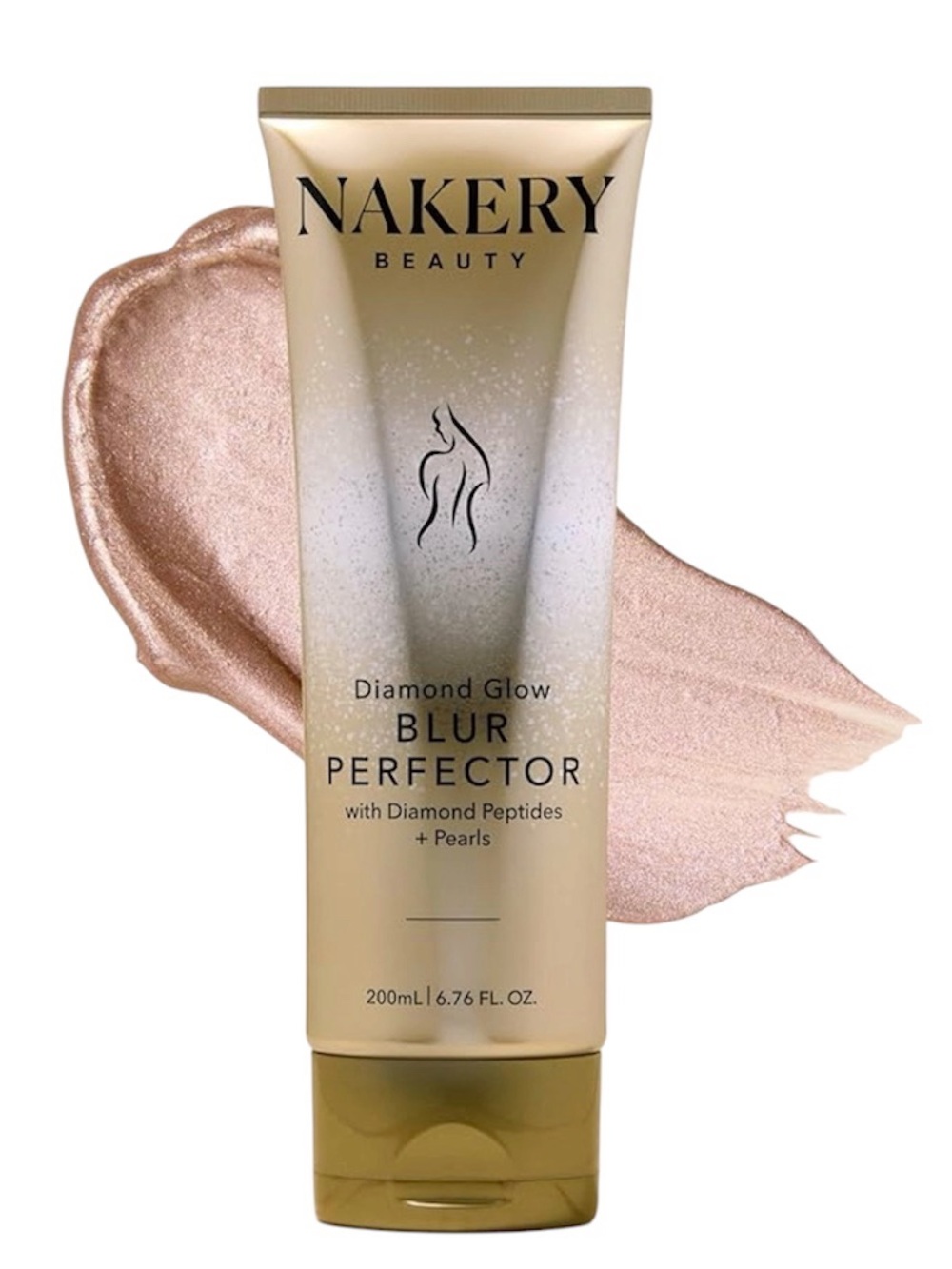 Nakery Beauty Diamond Glow Blur Perfector Body Moisturizer 6.76 oz New
